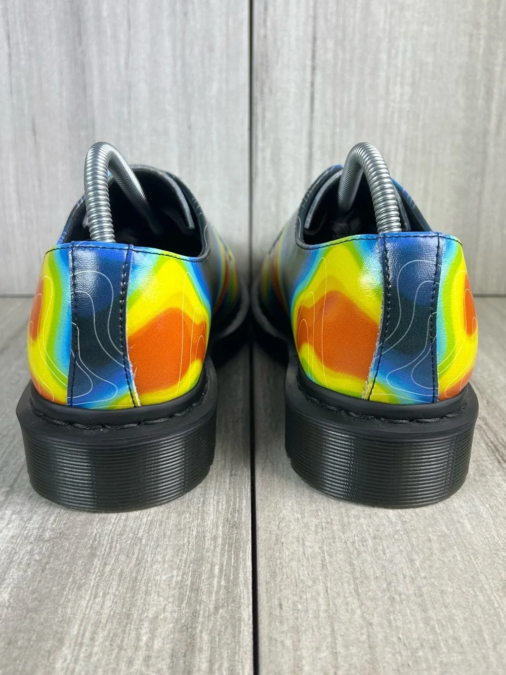 NEW Dr. Martens Docs 1461 Heat Map Genix Nappa Leather Oxford Boot Mens Size 8